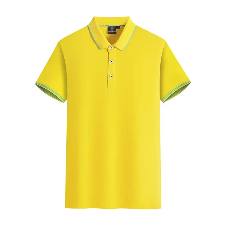Orange Polo Shirt with Embroidered Sleeves - Image 3