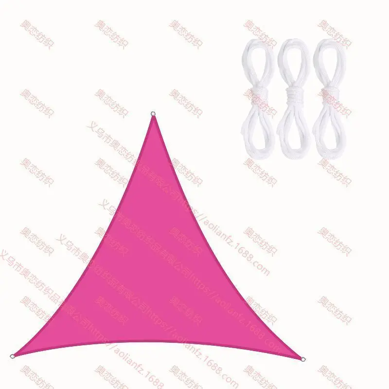 Waterproof Triangle Sunshade Net 2.4x2.4x2.4m - Image 4