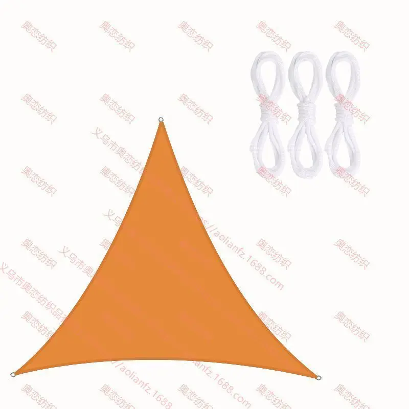 Waterproof Triangle Sunshade Net 2.4x2.4x2.4m - Image 5