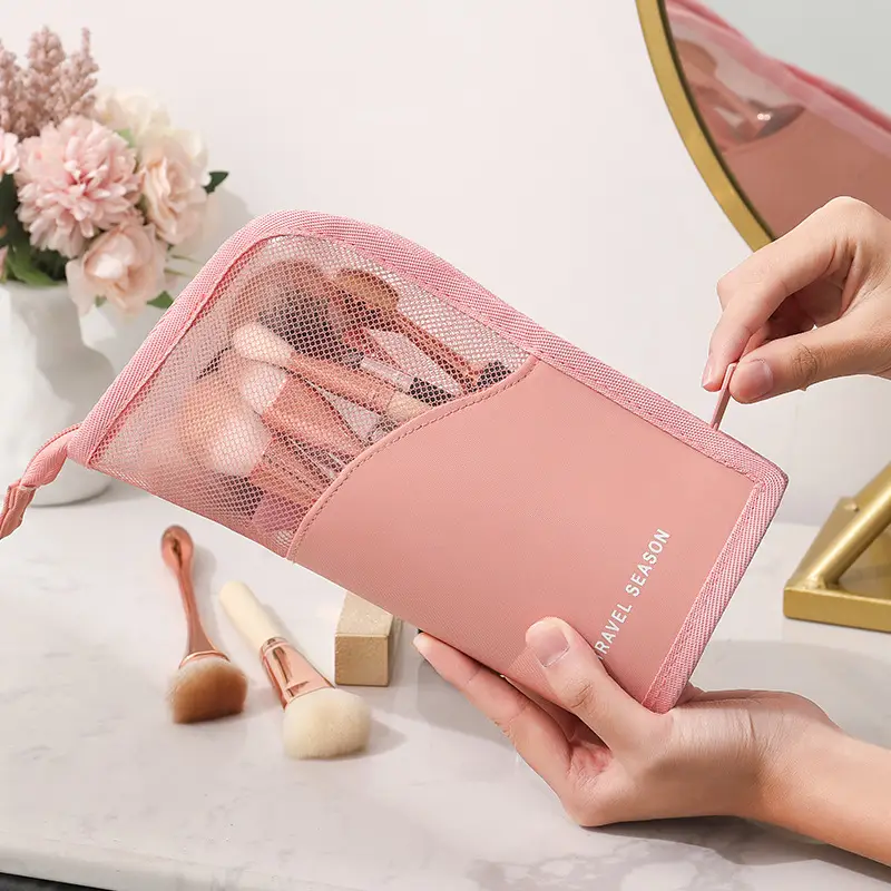Portable Makeup Brush Storage Bag Waterproof Multi-Functional - Image 5