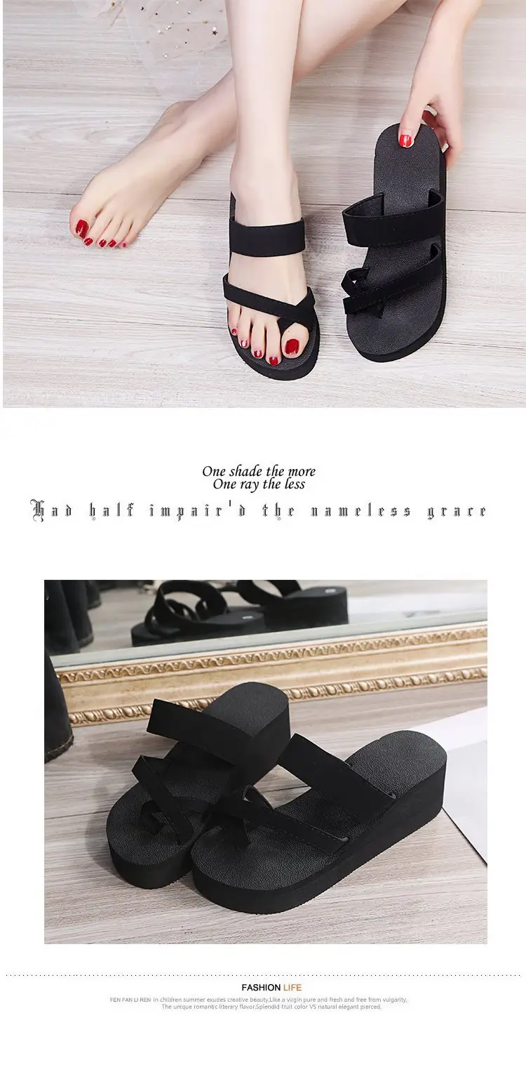 Women Black High-Heel Sandals Flip Flops 2024 — feature 11