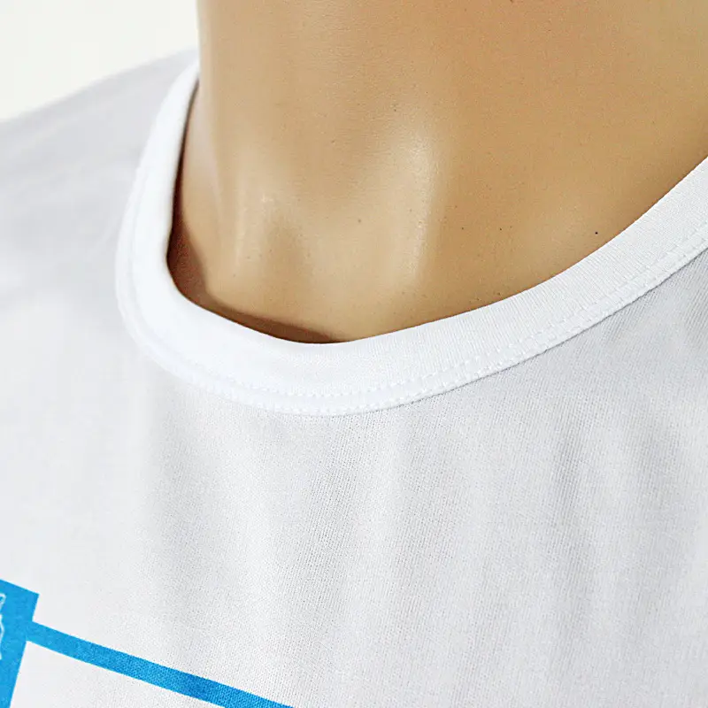 Men White T-Shirt with Presidential Campaign Print