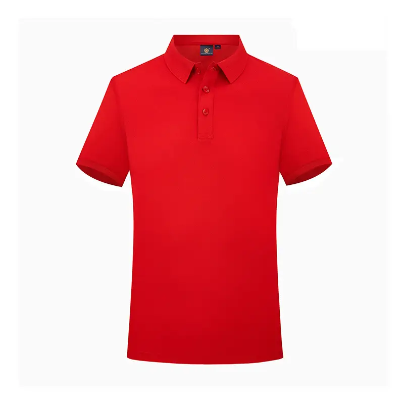 Yellow Tencel Cotton Polo Shirt Short Sleeve