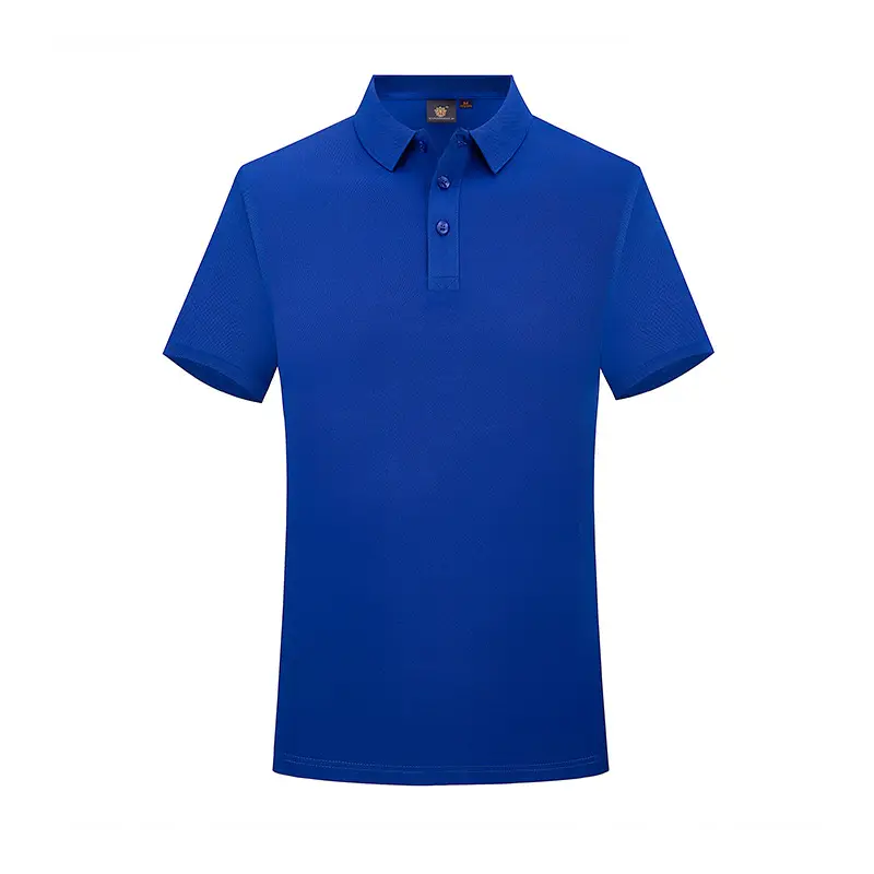 Yellow Tencel Cotton Polo Shirt Short Sleeve