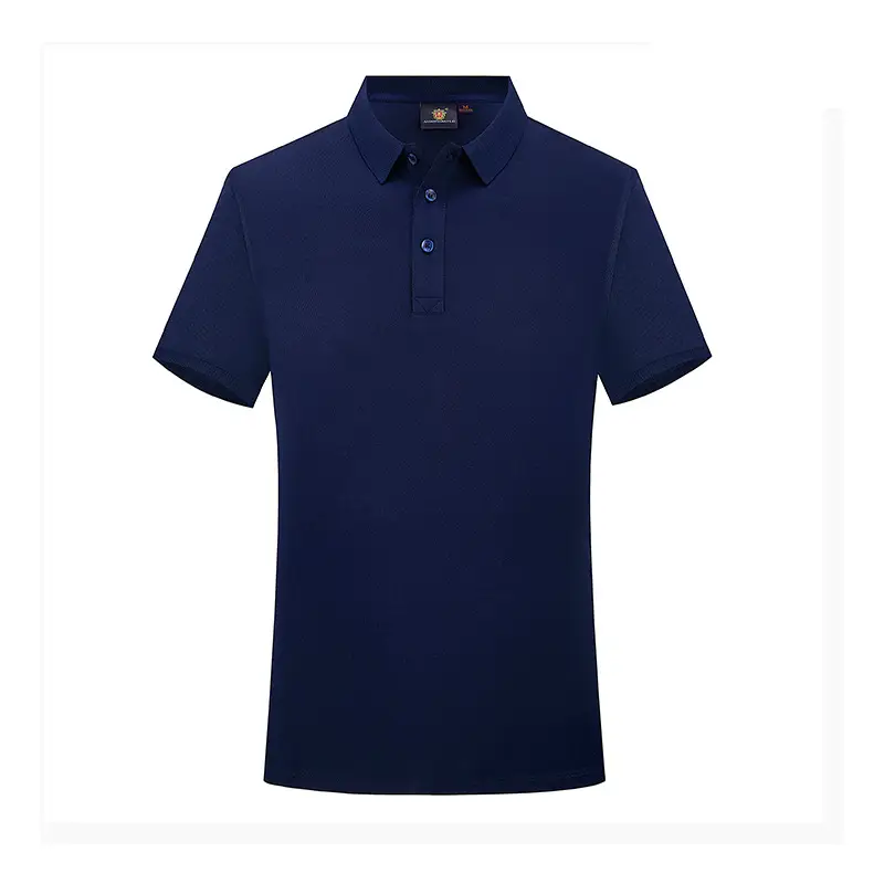 Yellow Tencel Cotton Polo Shirt Short Sleeve