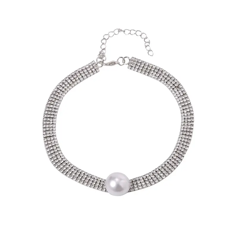 Elegant Pearl Collarbone Chain for Women - Image 7