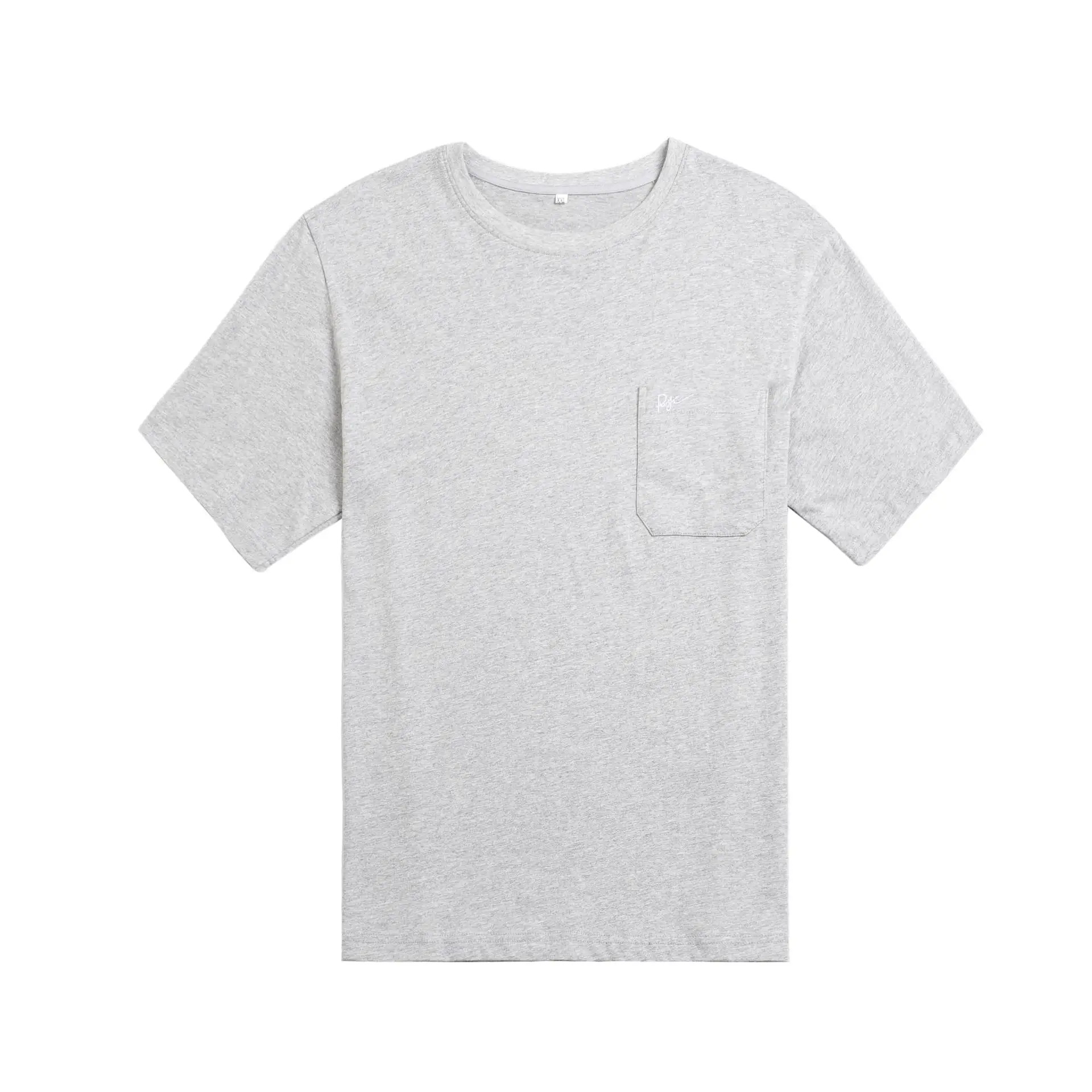 Dad's Pure Cotton Round Neck T-Shirt Navy Blue Loose Fit - Image 9