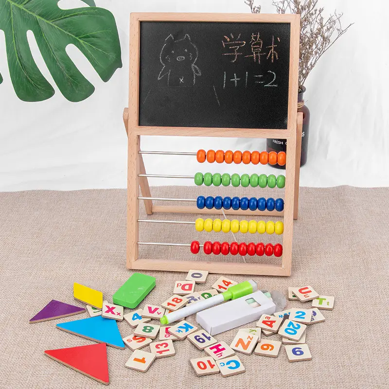 Double Sided Magnetic Bead Counter for Kids First Grade Math - Image 3