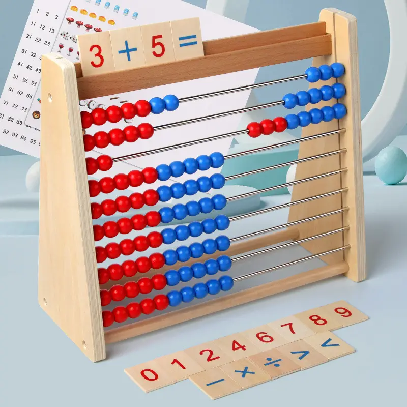 Double Sided Magnetic Bead Counter for Kids First Grade Math - Image 9
