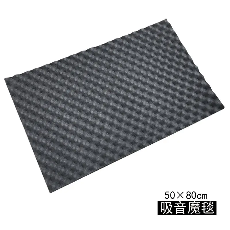 Car sound-absorbing cotton exterior modification black sound insulation material heat insulation belt adhesive speaker cotton interior cotton four-door whole car - Image 2