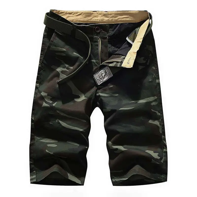 Men Camouflage Washable Shorts Large Size - Image 4