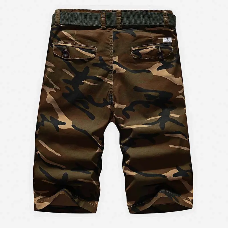Men Camouflage Washable Shorts Large Size - Image 6