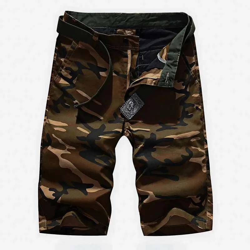 Men Camouflage Washable Shorts Large Size - Image 7