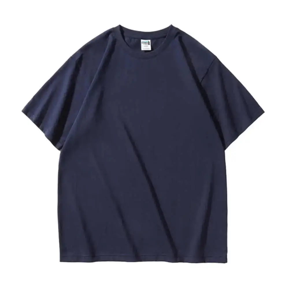 240g Heavy Weight Combed T-Shirt Gray - Image 14