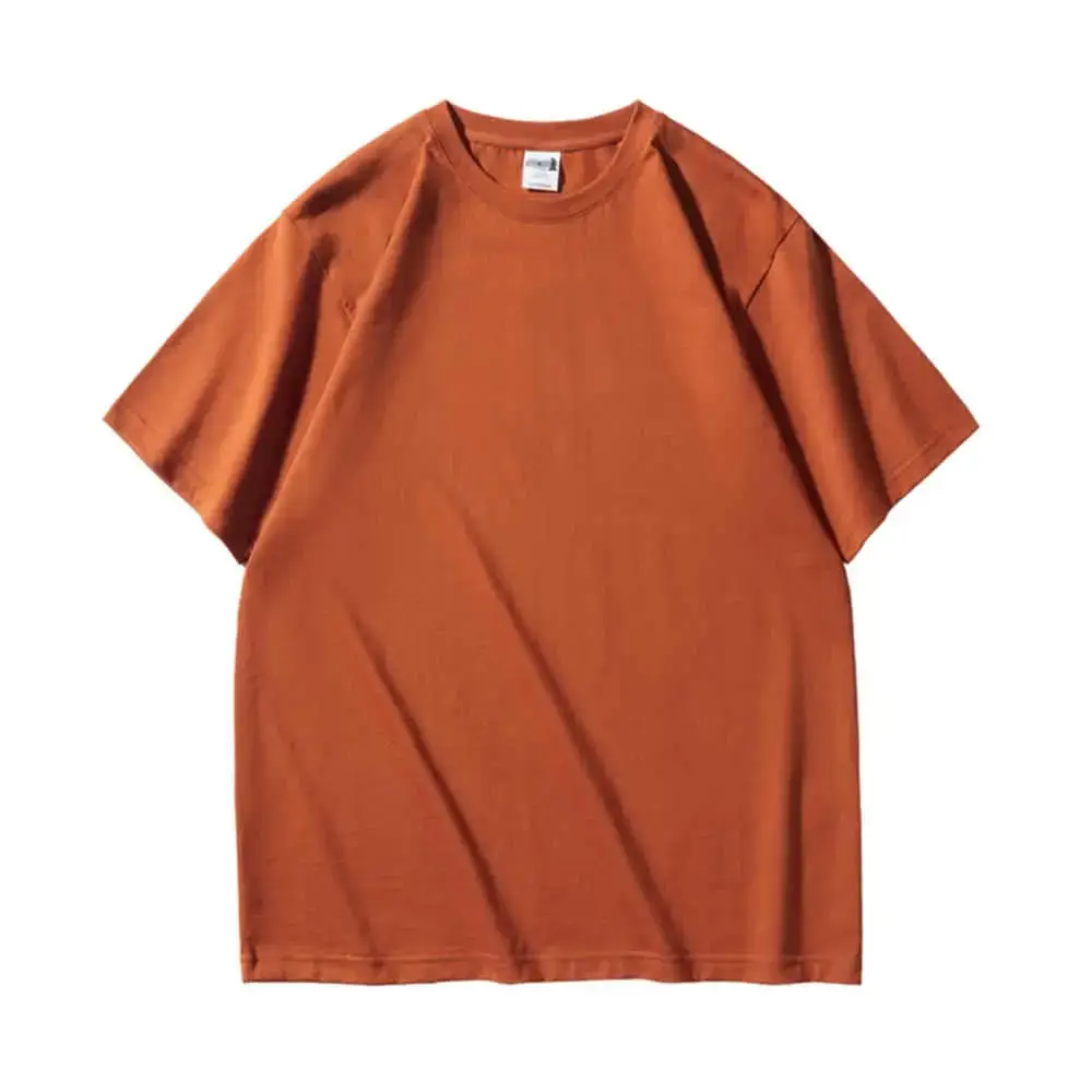 240g Heavy Weight Combed T-Shirt Gray - Image 15
