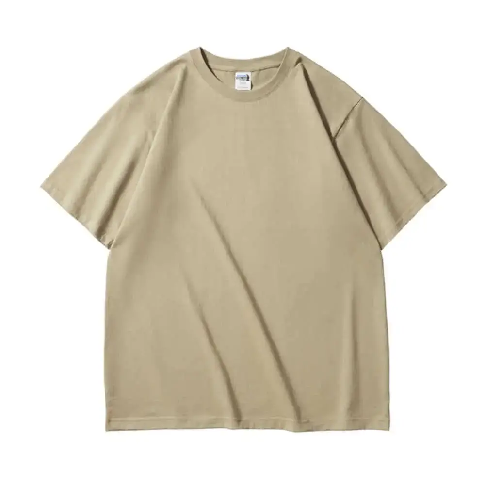 240g Heavy Weight Combed T-Shirt Gray - Image 18