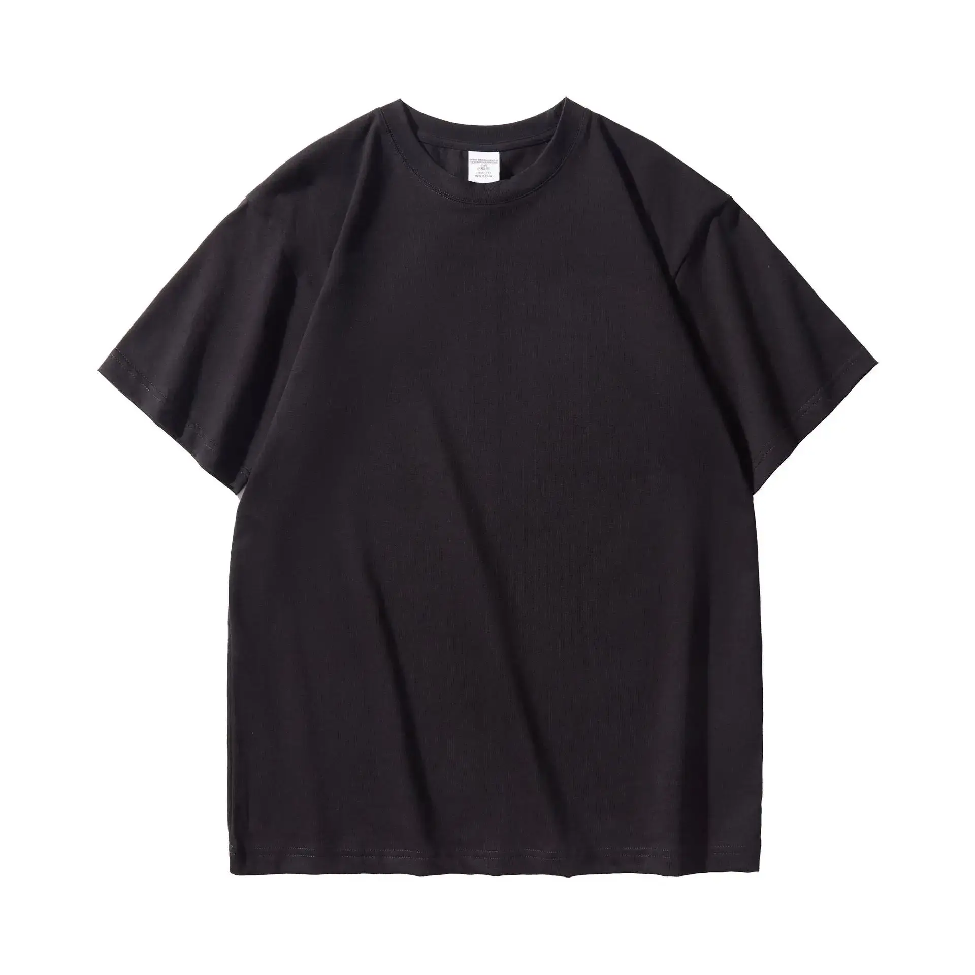 240g Heavy Weight Combed T-Shirt Gray - Image 2