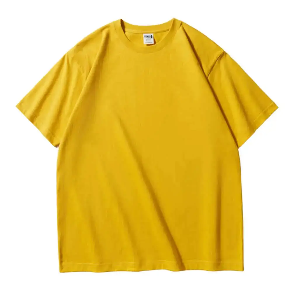 240g Heavy Weight Combed T-Shirt Gray - Image 7