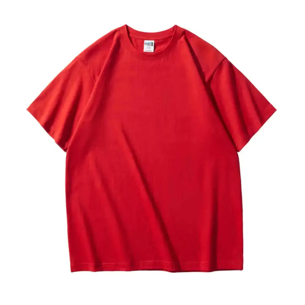 240g Heavy Weight Combed T-Shirt Gray - Image 9