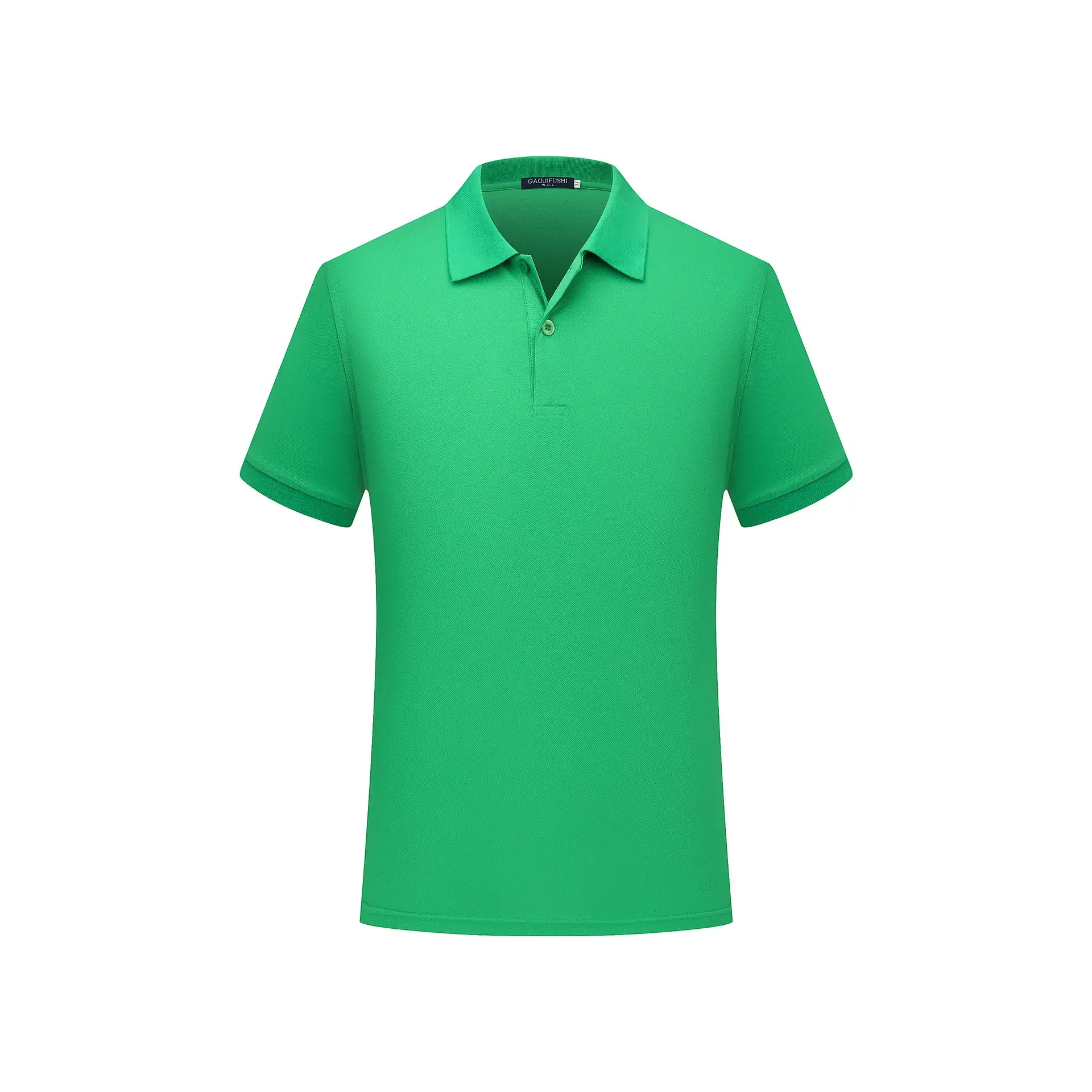 Men Navy Polo Shirt Short Sleeve Cotton Pearl Color - Image 13