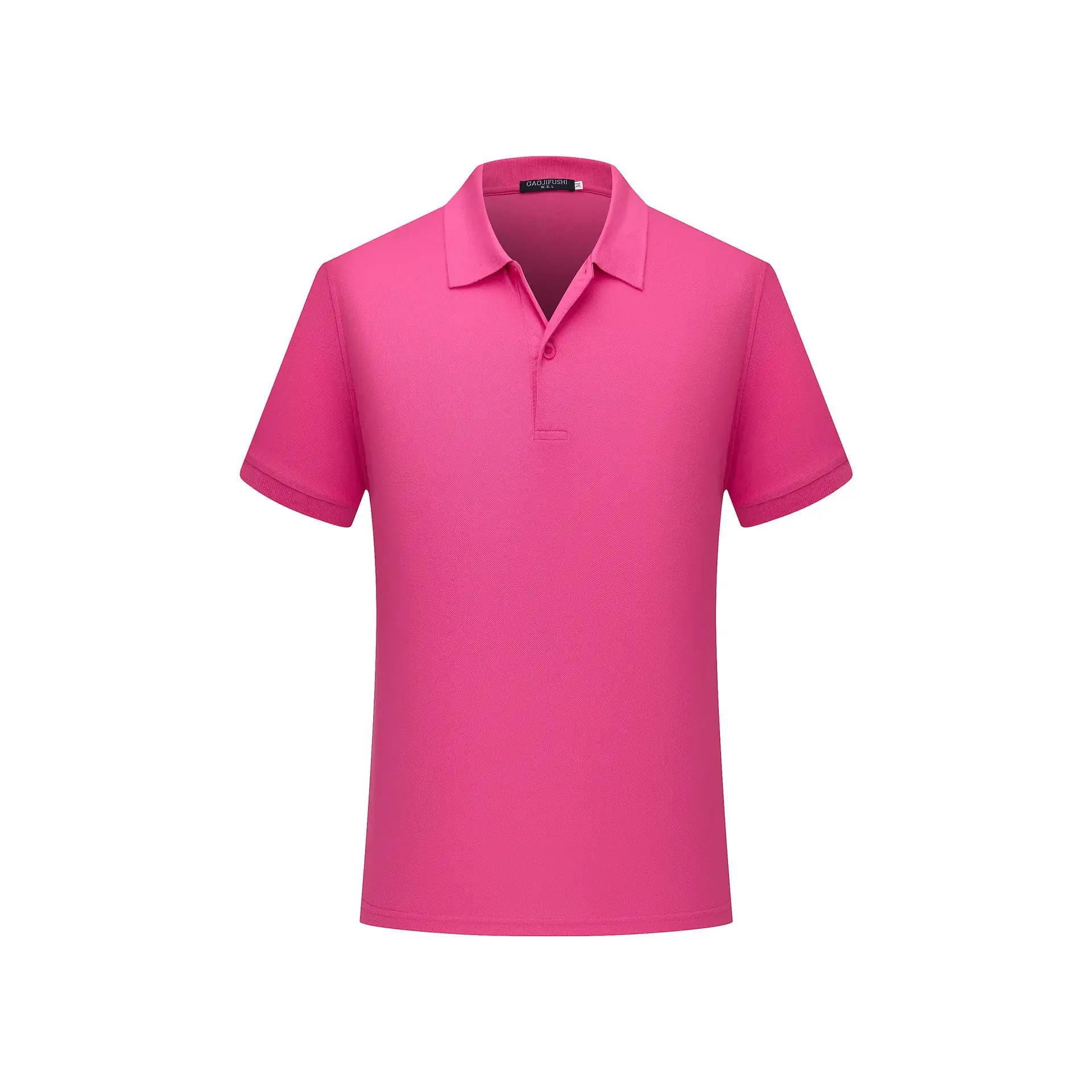 Men Navy Polo Shirt Short Sleeve Cotton Pearl Color - Image 15