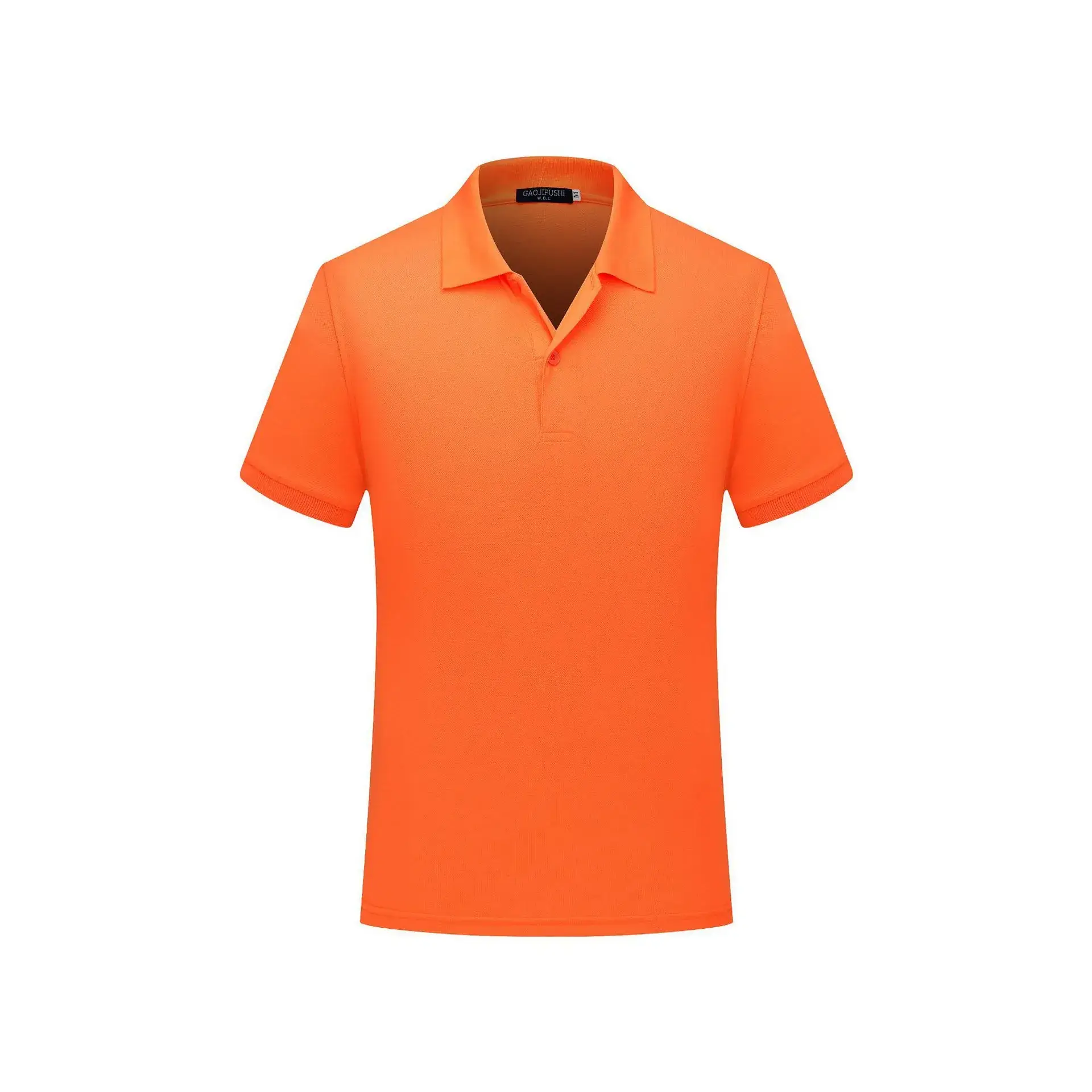 Men Navy Polo Shirt Short Sleeve Cotton Pearl Color - Image 16