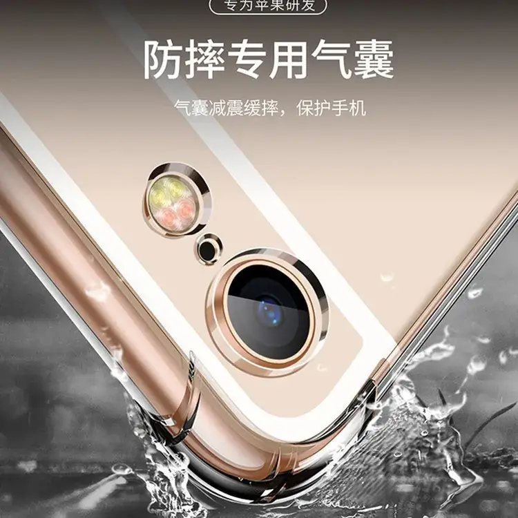 Transparent iPhone 15 Protection Case with Anti-Fall & Anti-Shock Design - Image 4