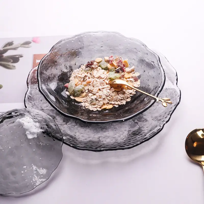 Japanese Style Heat Resistant Glass Bowl Set 200mm