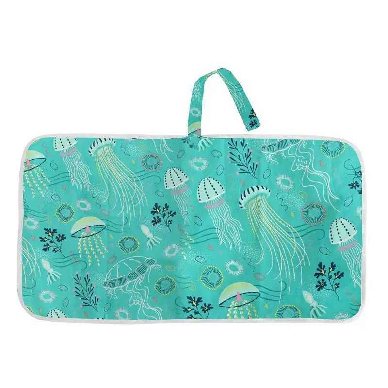 Portable Baby Diaper Changing Pad Foldable Cotton Wave - Image 15