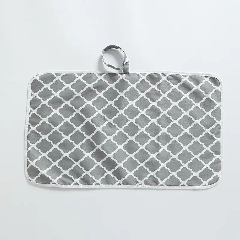 Portable Baby Diaper Changing Pad Foldable Cotton Wave - Image 10