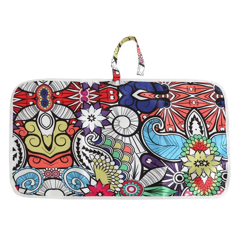 Portable Baby Diaper Changing Pad Foldable Cotton Wave - Image 5