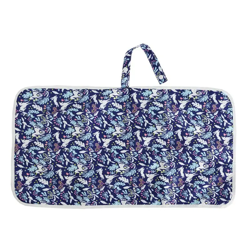 Portable Baby Diaper Changing Pad Foldable Cotton Wave - Image 7