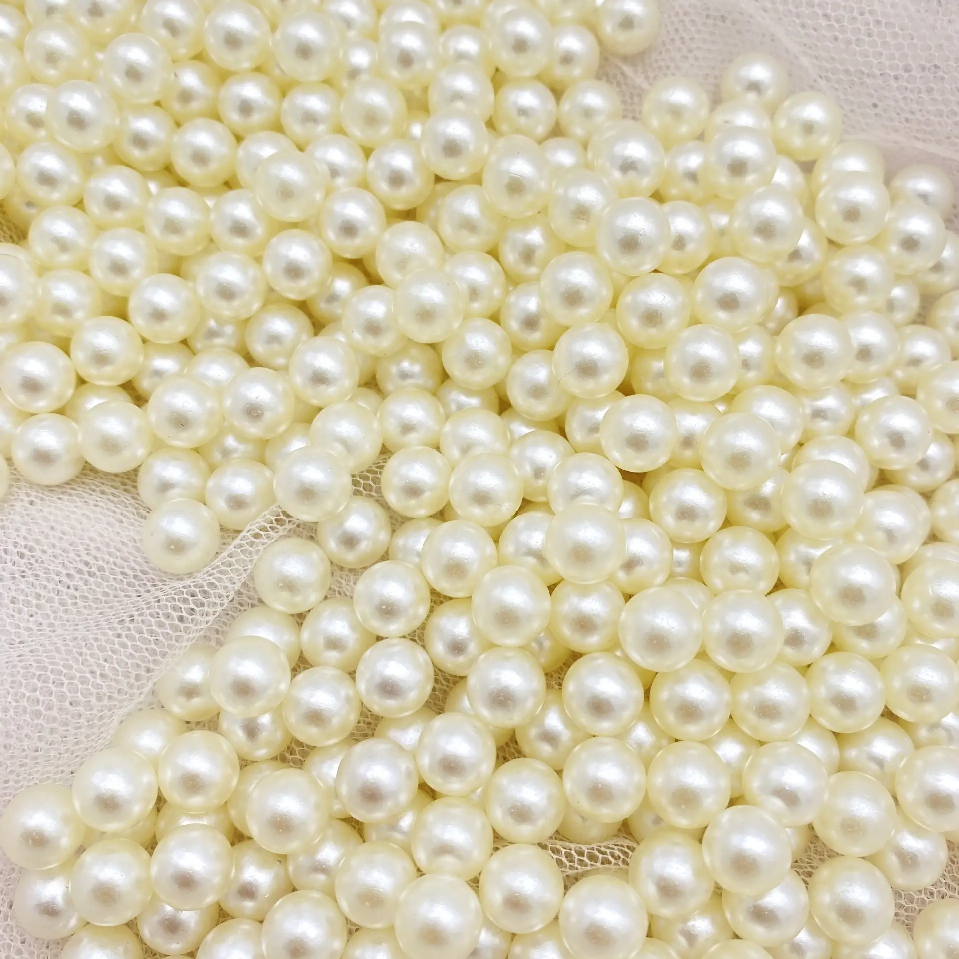 Rice White Pearl Beads Wholesale Pack of 1000 - Image 3