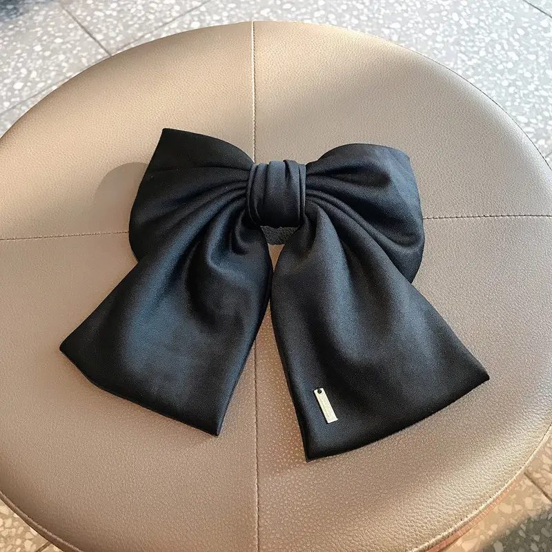 Large Bow Hairpin Fabric Clip Set for Women - Image 2