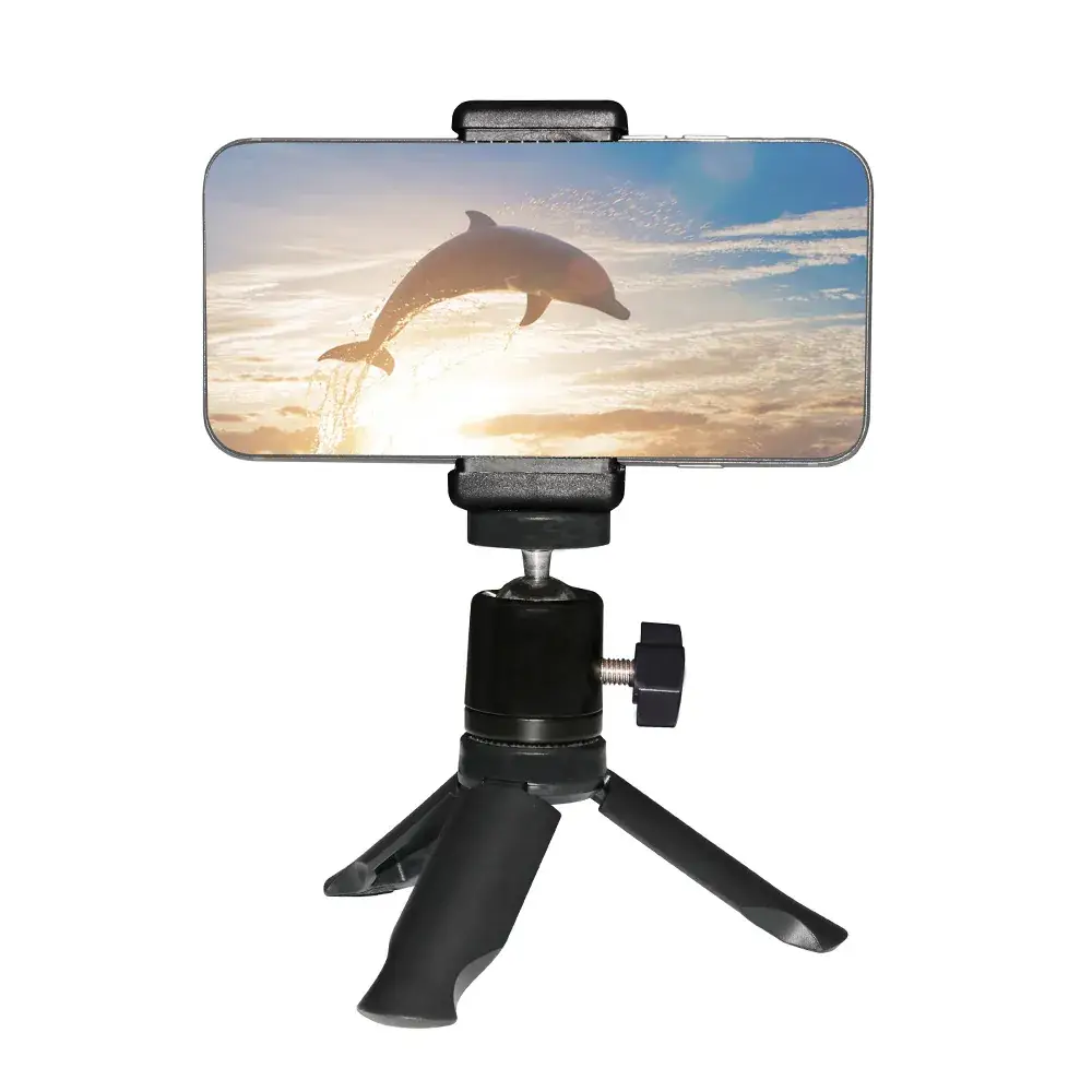 Metal Handheld Gimbal Tripod Bracket 11x8cm White - Image 7