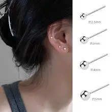S925 Silver Needle Korean Acrylic Frosted Color Earrings for Women — feature 3