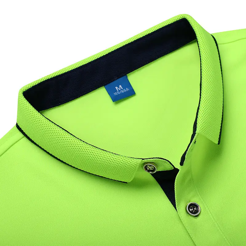 Men's Neon Polo Shirt Casual Sportswear - Image 13