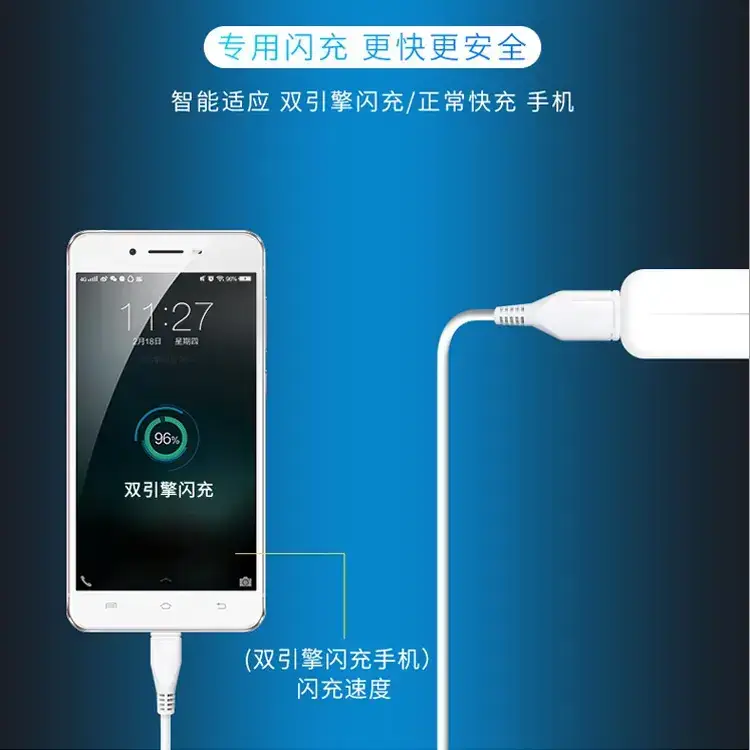Super Fast 2A Android Charging Cable 1.5m - Image 2