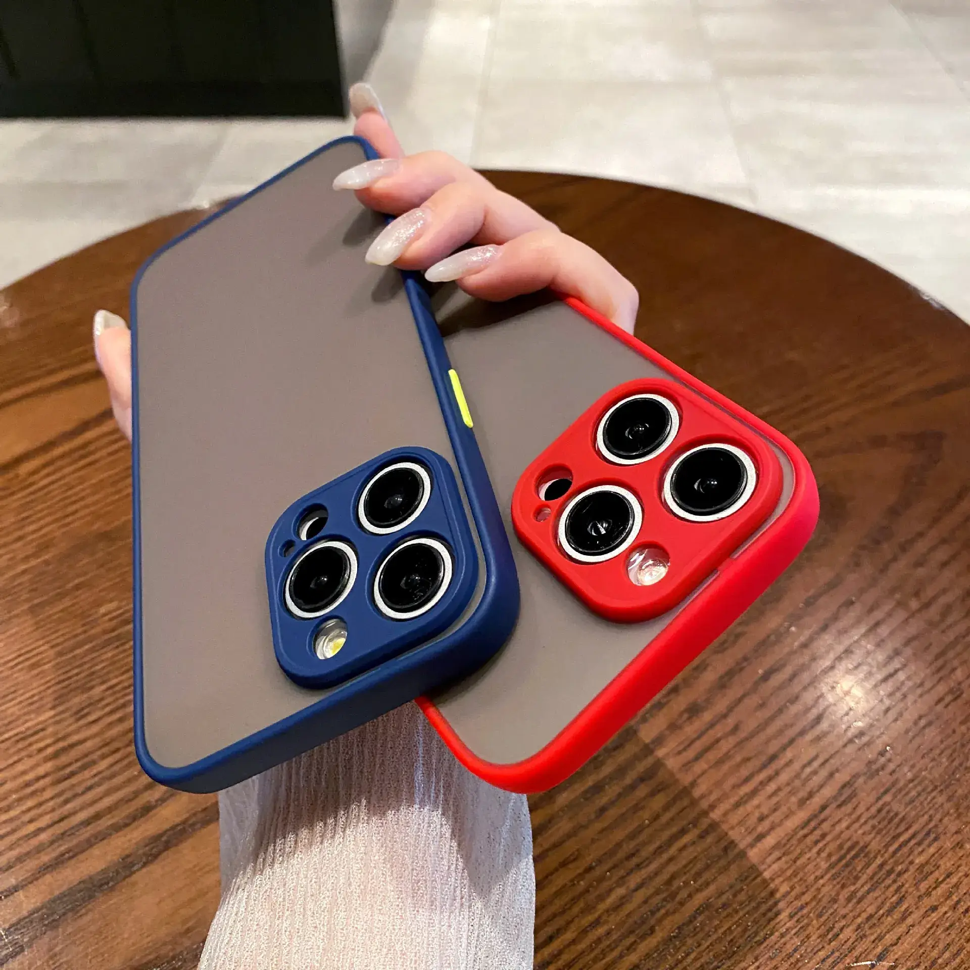 iPhone 16 Frosted Skin Sense Eye Protection Case - Image 21