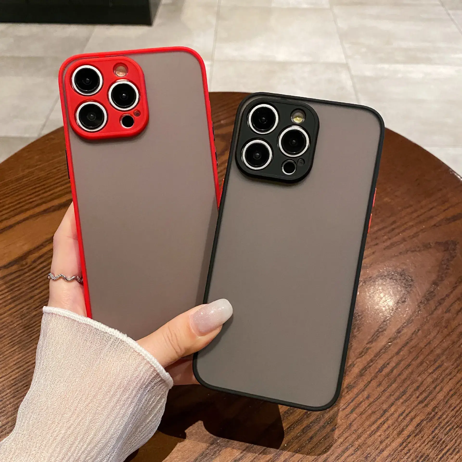 iPhone 16 Frosted Skin Sense Eye Protection Case - Image 22
