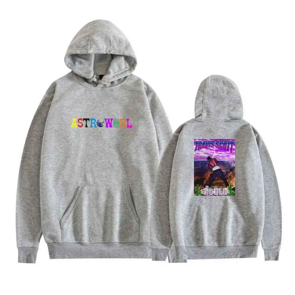 Red Hooded Sweatshirt with Graphic Print for Men Women - Image 26