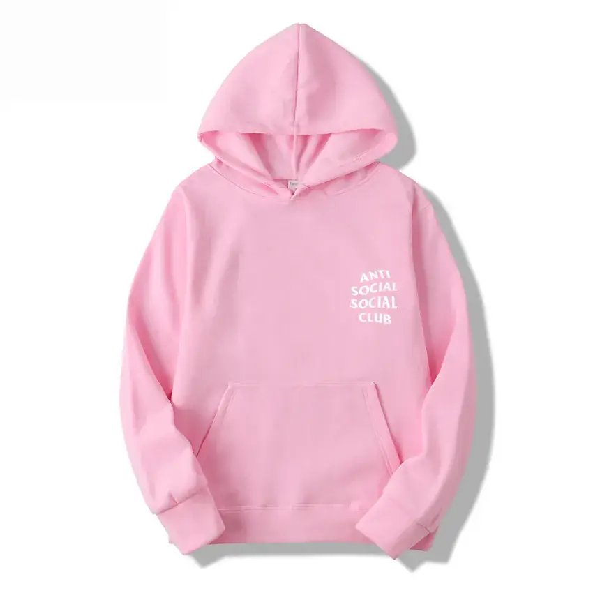 Anti Social Club Hoodie Grey Kanye Style - Image 5