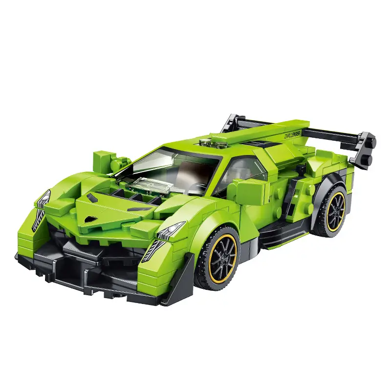 Blue Deformable Racing Toy with Red Stripes - Image 11