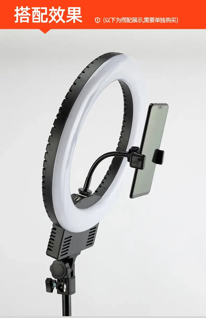 Mobile Phone Live Streaming Bracket Hot Shoe Soft Clip — feature 8