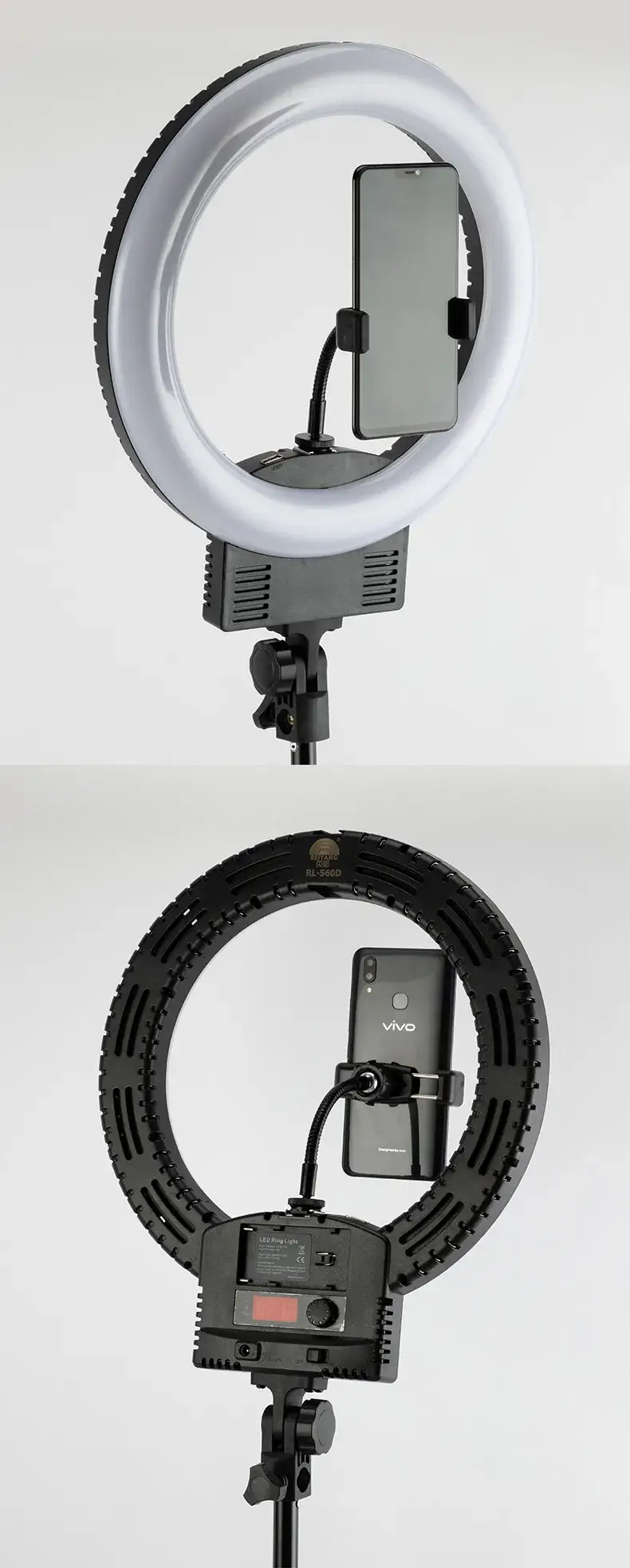 Mobile Phone Live Streaming Bracket Hot Shoe Soft Clip — feature 9