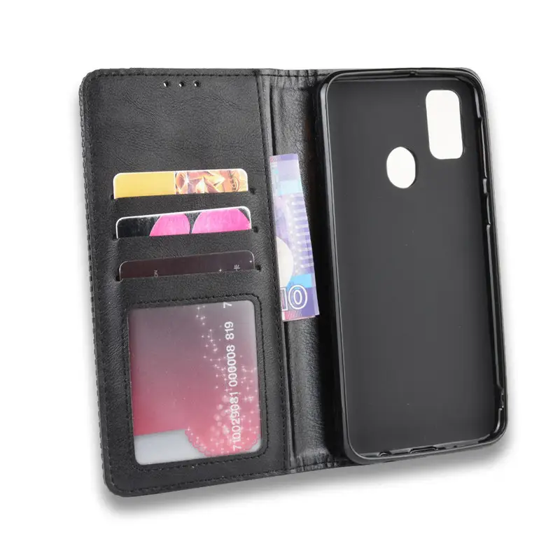 Samsung M31 Leather Magnetic Suction Flip Case - Image 7