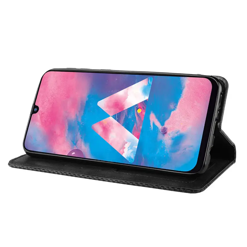 Samsung M31 Leather Magnetic Suction Flip Case - Image 8