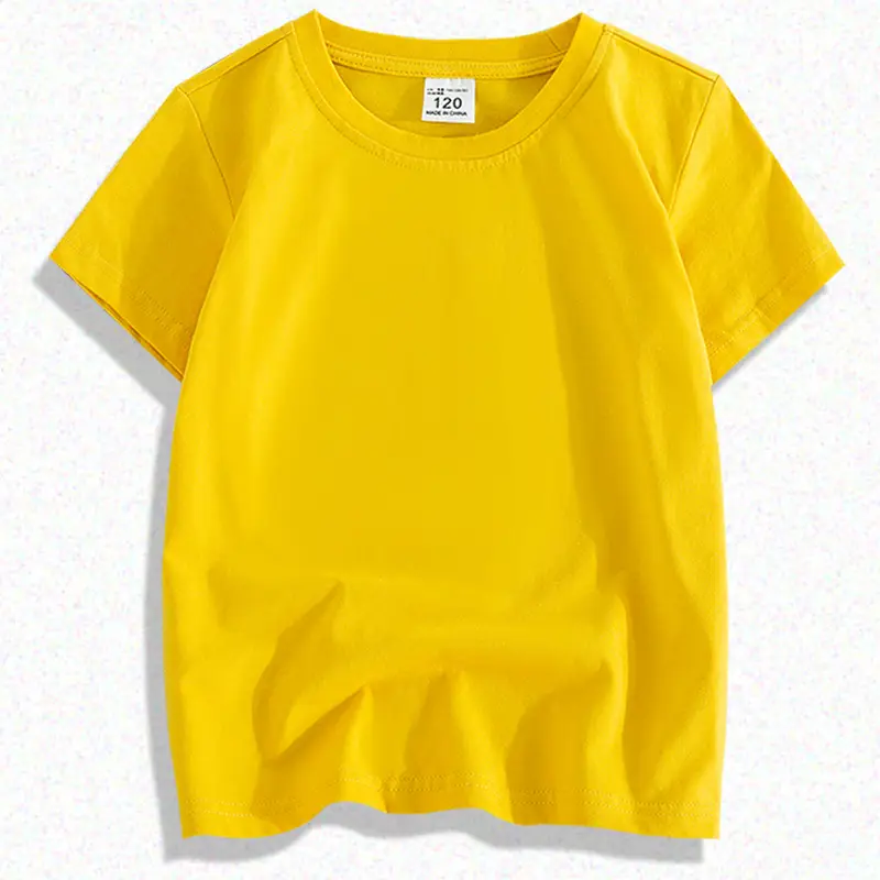 Orange Spot Boys T-Shirt Short Sleeve Round Neck - Image 3