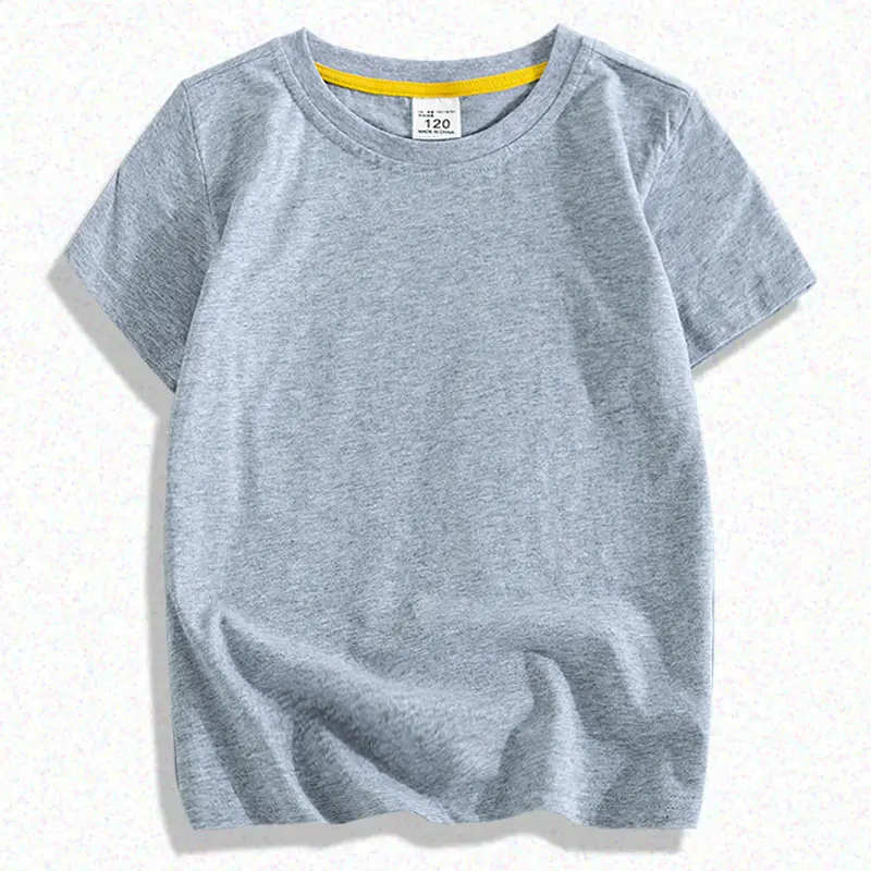 Orange Spot Boys T-Shirt Short Sleeve Round Neck - Image 5