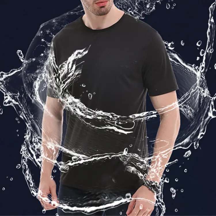 Men Women White Mesh T-Shirt Quick Dry Summer - Image 2